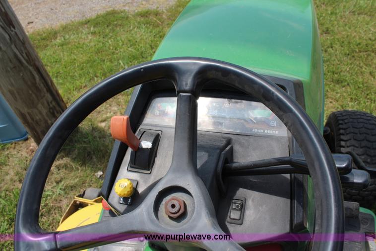 image for item J1118 John Deere 455 lawn mower