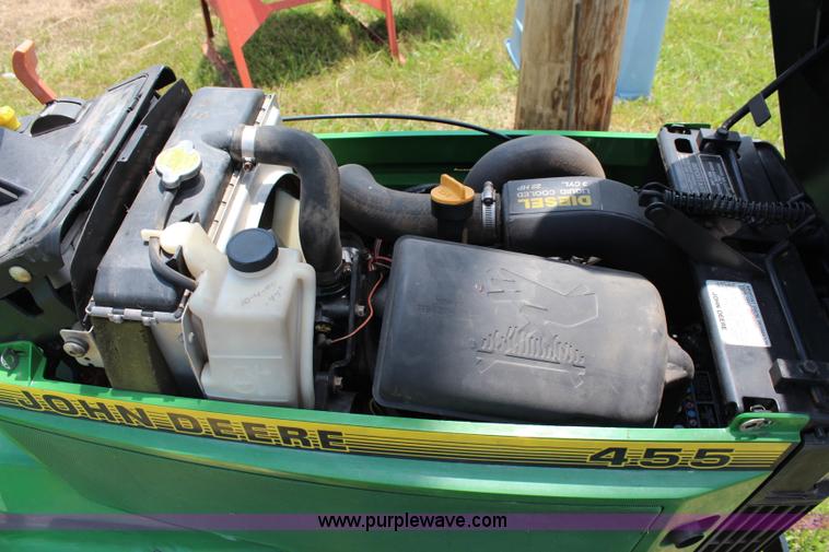 image for item J1118 John Deere 455 lawn mower