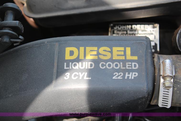 image for item J1118 John Deere 455 lawn mower