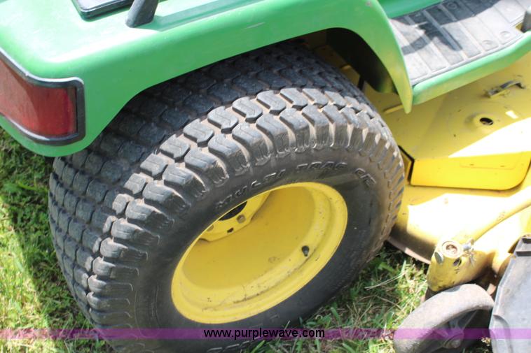 image for item J1118 John Deere 455 lawn mower