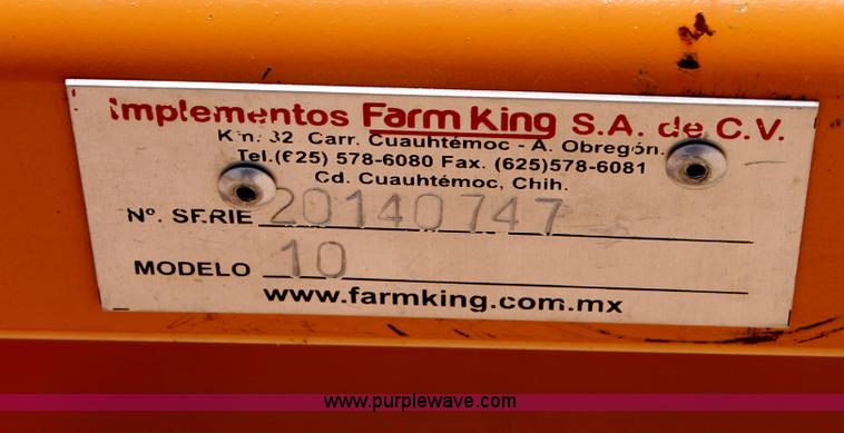 image for item AO9714 Farm King F10 drag box scraper