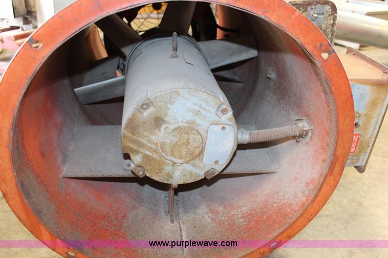(2) Caldwell grain bin drying fans with propane burner in Highland, KS