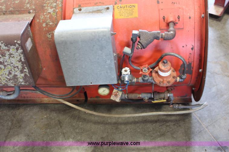 image for item BA9196 (2) Caldwell grain bin drying fans with propane burner