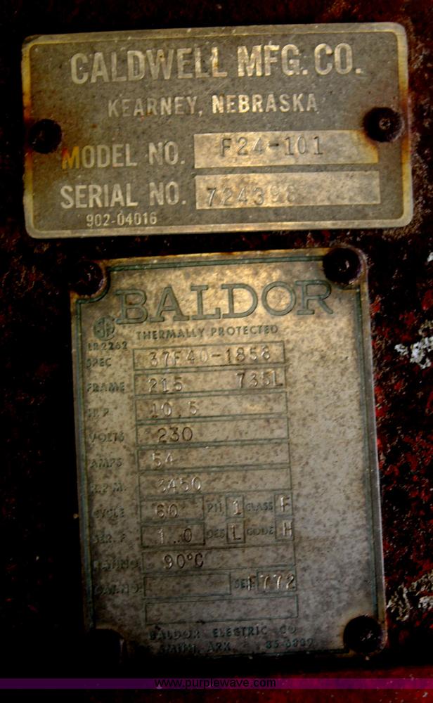 image for item BA9196 (2) Caldwell grain bin drying fans with propane burner