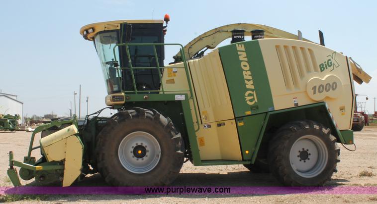 image for item C3931 2008 Krone Big X 1000 forage harvester