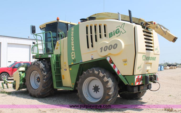 image for item C3931 2008 Krone Big X 1000 forage harvester