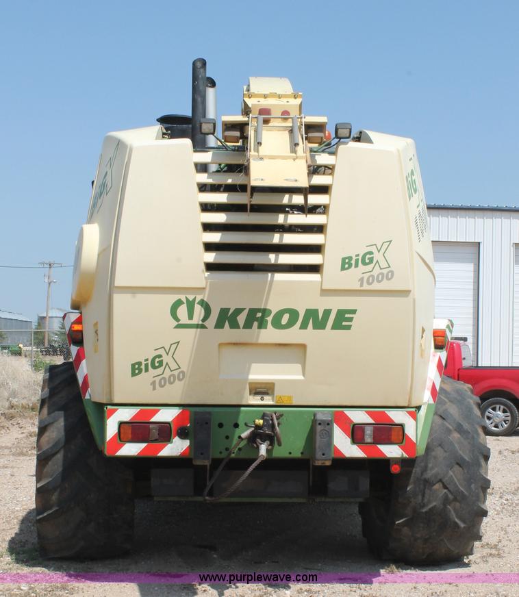 image for item C3931 2008 Krone Big X 1000 forage harvester