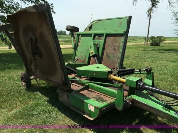 image for item D1083 John Deere 1508 batwing rotary mower