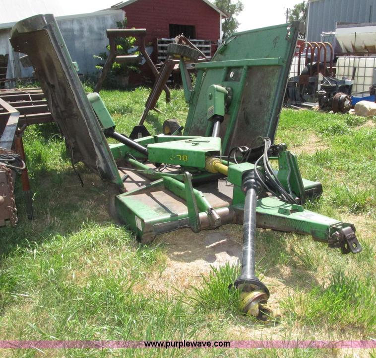image for item D1083 John Deere 1508 batwing rotary mower
