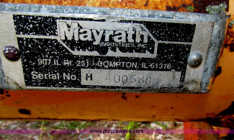 image for item F7456 Mayrath 61' x 8" grain auger