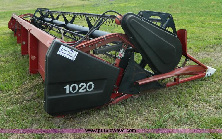 image for item H2444 1992 Case IH 1020 flex header