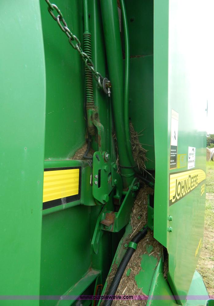 image for item H2449 2008 John Deere 568 mega wide round baler