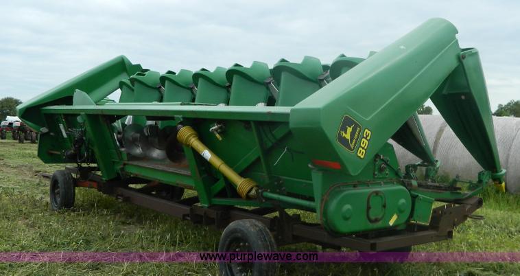 image for item H2450 1996 John Deere 893 corn head
