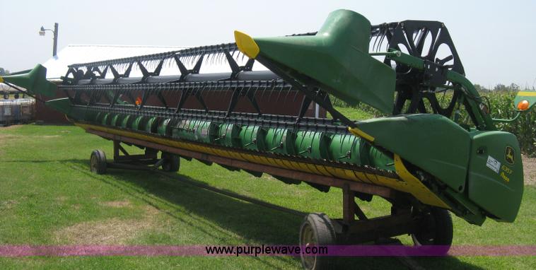 image for item H5322 2009 John Deere 635F HydraFlex platform header