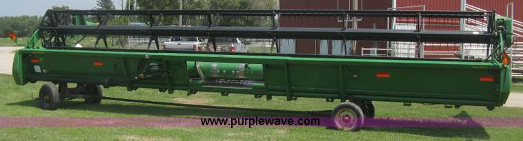 image for item H5322 2009 John Deere 635F HydraFlex platform header