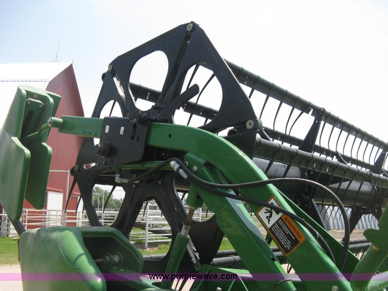 image for item H5322 2009 John Deere 635F HydraFlex platform header