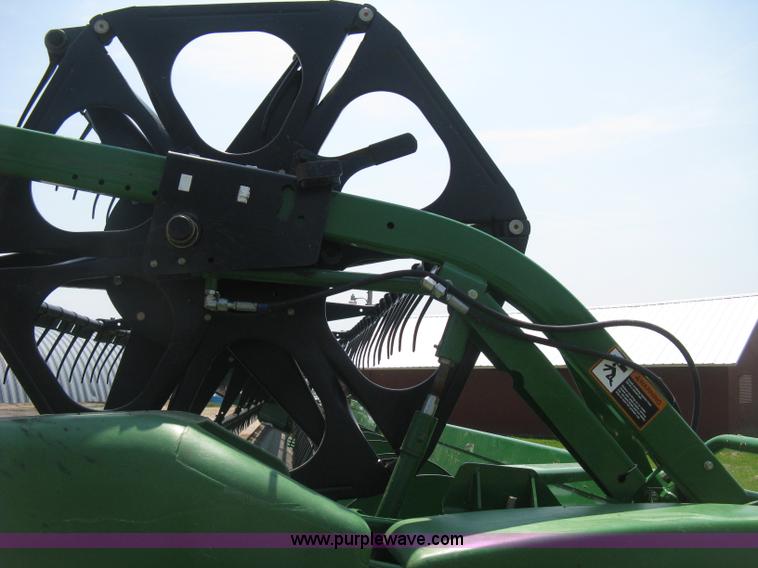 image for item H5322 2009 John Deere 635F HydraFlex platform header