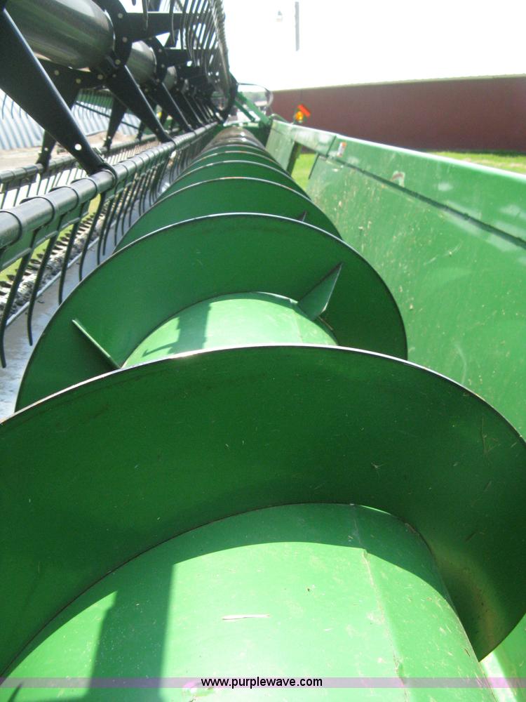 image for item H5322 2009 John Deere 635F HydraFlex platform header