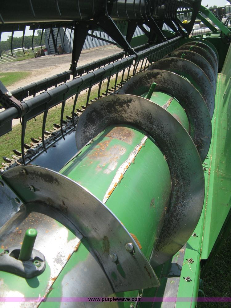 image for item H5322 2009 John Deere 635F HydraFlex platform header