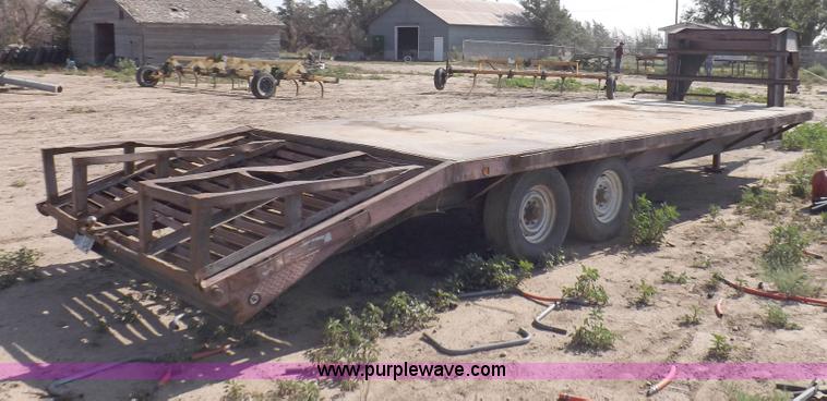 image for item H9247 1998 Buck gooseneck trailer