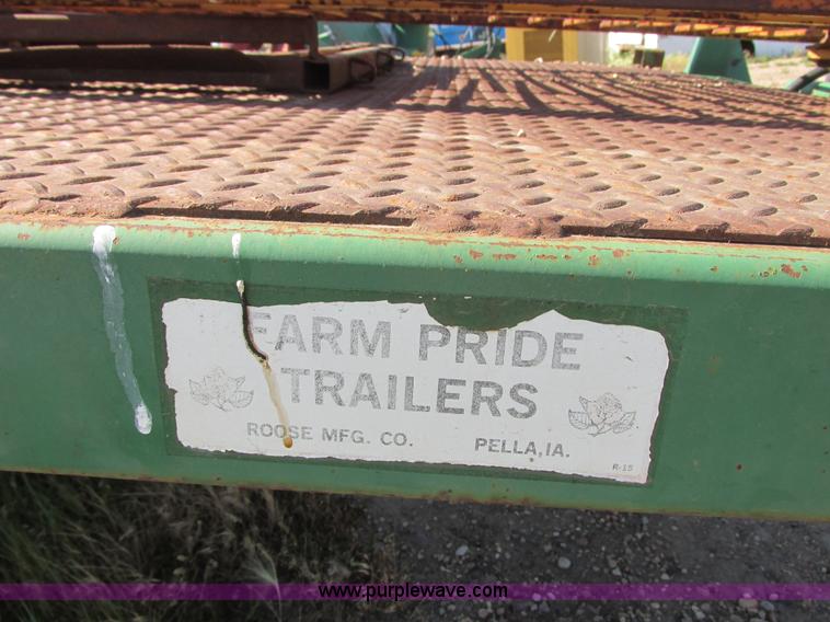 image for item I6249 Roose Farm Pride SP616 livestock trailer