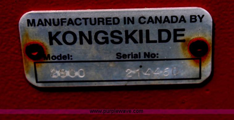 image for item J1176 Kongskilde Vibro Till 2800 cultivator