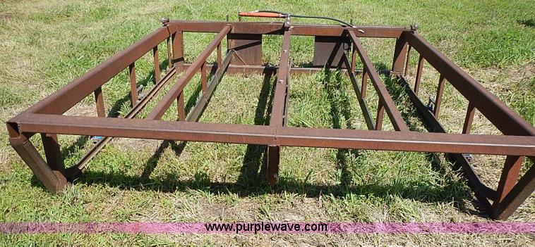 image for item J2101 Small square bale accumulator skid steer attachment