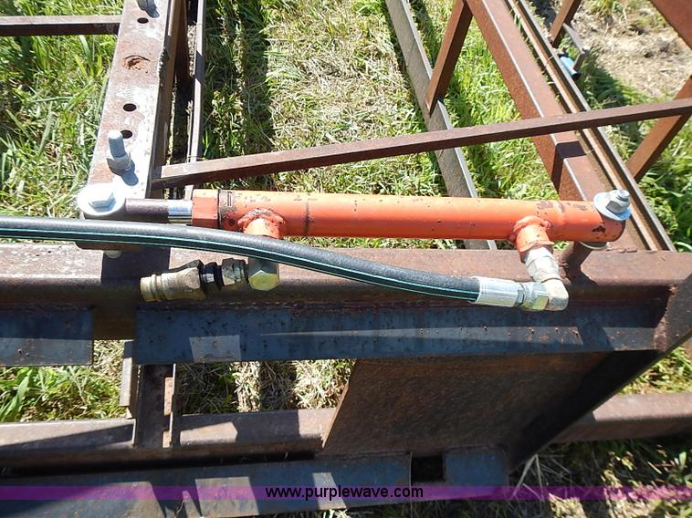 image for item J2101 Small square bale accumulator skid steer attachment