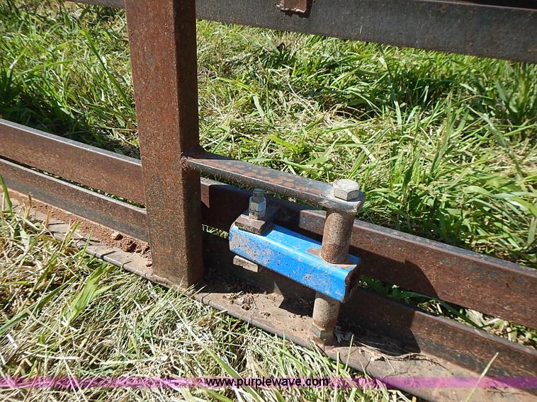 image for item J2101 Small square bale accumulator skid steer attachment