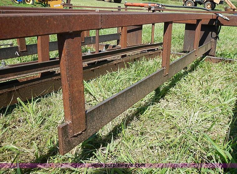 image for item J2101 Small square bale accumulator skid steer attachment