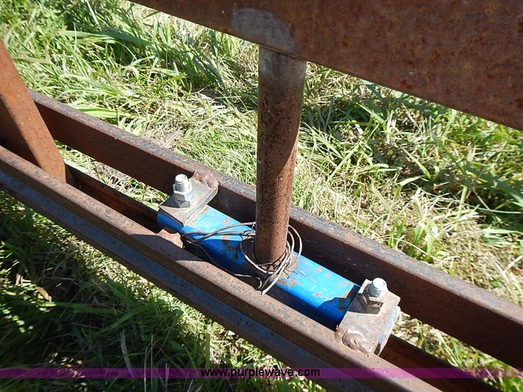 image for item J2101 Small square bale accumulator skid steer attachment