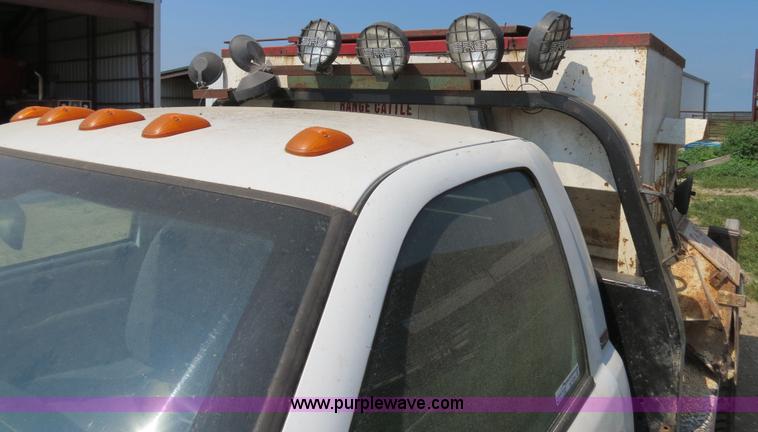 image for item AC9396 2002 Dodge Ram 3500 Laramie SLT flatbed truck