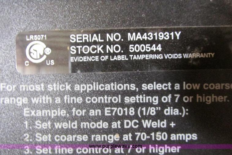 image for item AZ9586 Hobart Champion Elite welder/generator