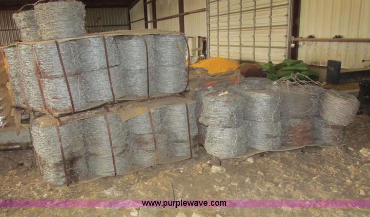 image for item AZ9590 (70) rolls of barbed wire