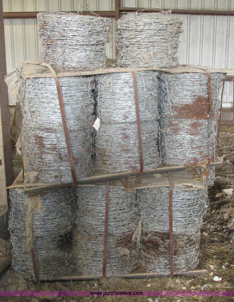image for item AZ9590 (70) rolls of barbed wire