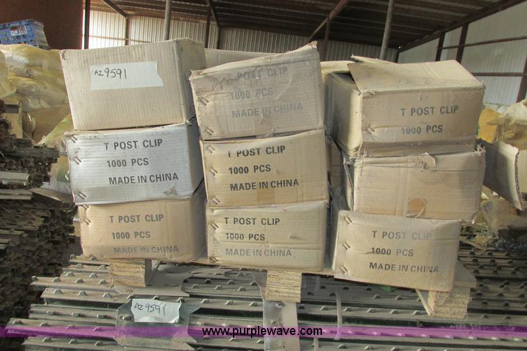 image for item AZ9591 T-posts and clips