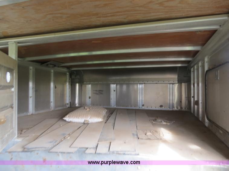 image for item F4957 2001 Eby Ruff Neck 26' aluminum gooseneck stock trailer