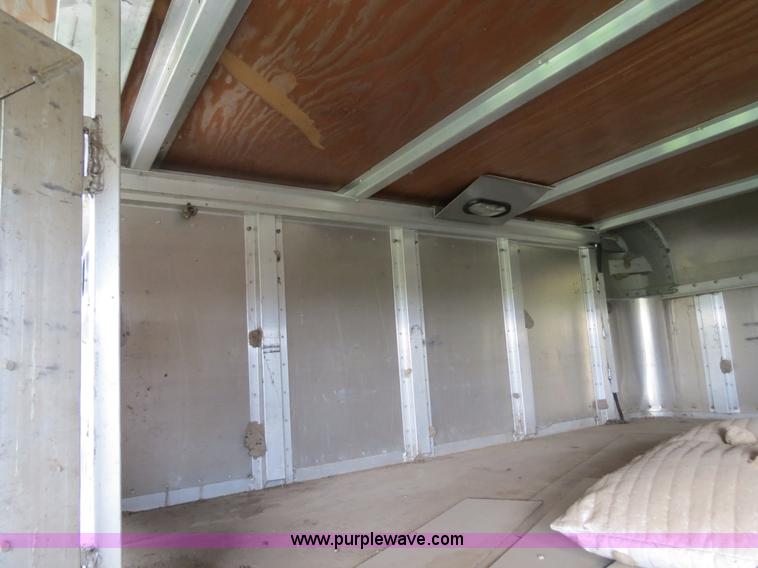 image for item F4957 2001 Eby Ruff Neck 26' aluminum gooseneck stock trailer