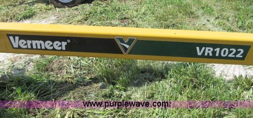 image for item F4962 2012 Vermeer VR1022 10 wheel hay rake