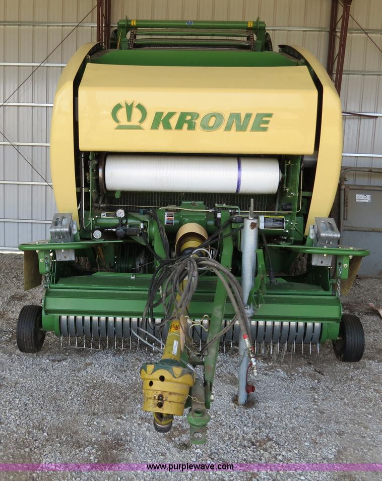 image for item F4963 2012 Krone Fortima V1800MC round baler