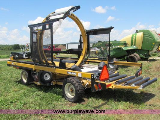 image for item F4965 2013 Tube Line TLR5000 AX2 automatic bale wrapper