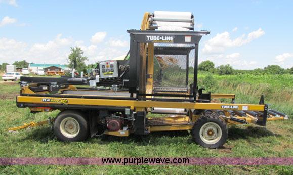 image for item F4965 2013 Tube Line TLR5000 AX2 automatic bale wrapper