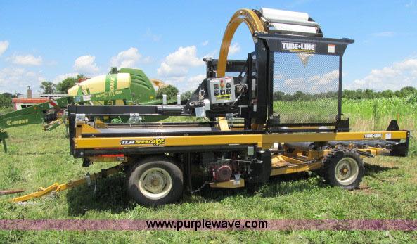 image for item F4965 2013 Tube Line TLR5000 AX2 automatic bale wrapper