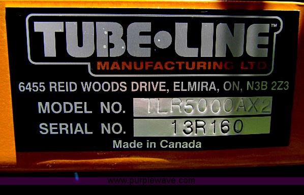 image for item F4965 2013 Tube Line TLR5000 AX2 automatic bale wrapper