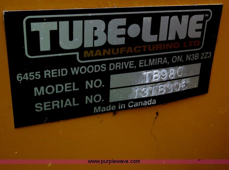 image for item F4966 2013 Tube Line Techo Bale 980 bale hauler/loader