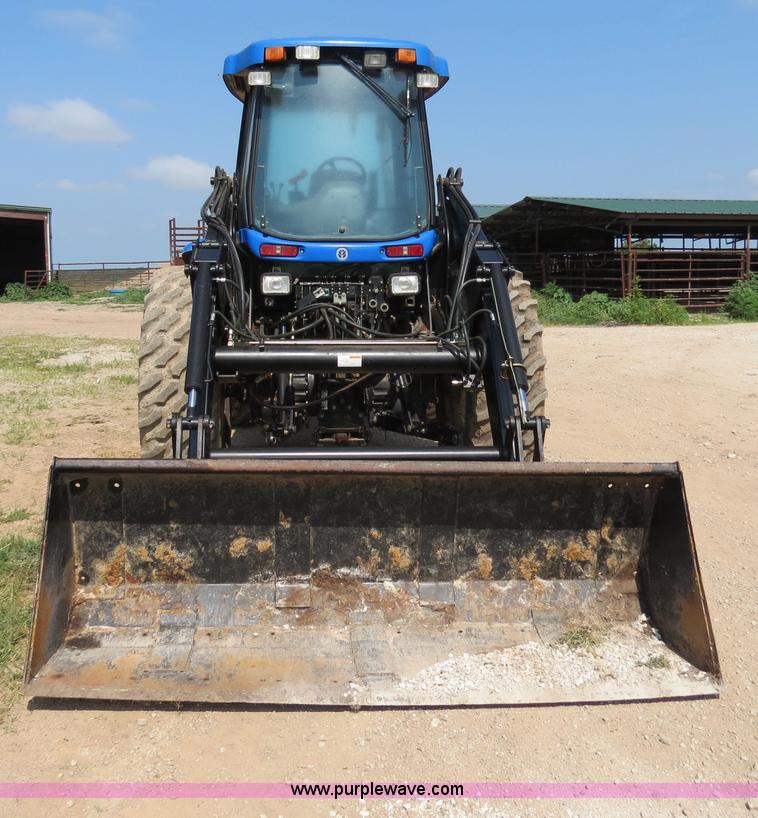 image for item F4968 2007 New Holland TV145 MFWD bi-directional tractor