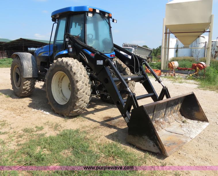 image for item F4968 2007 New Holland TV145 MFWD bi-directional tractor