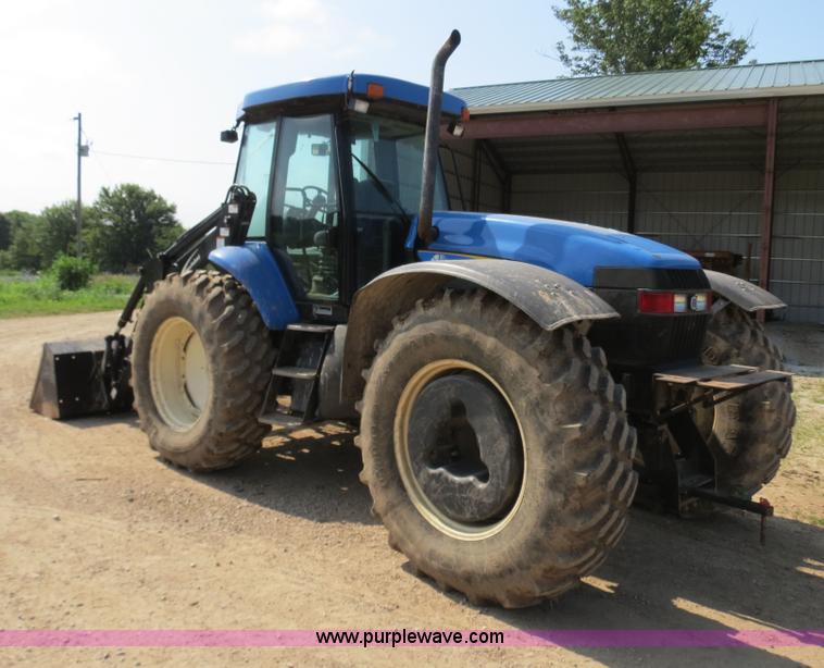 image for item F4968 2007 New Holland TV145 MFWD bi-directional tractor