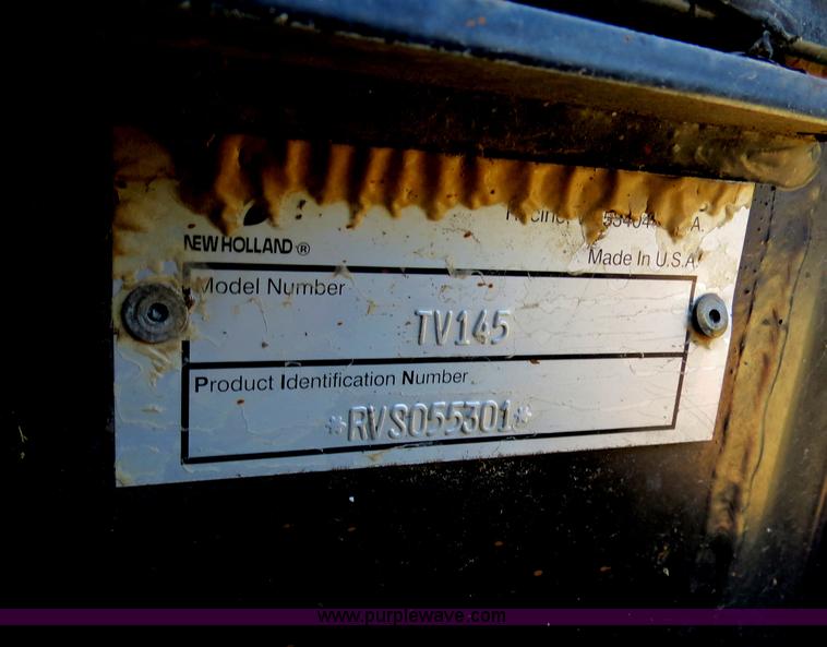 image for item F4968 2007 New Holland TV145 MFWD bi-directional tractor