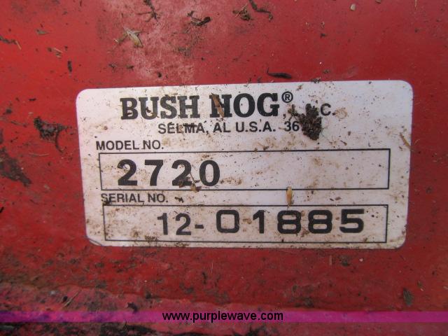 image for item F4971 Bush Hog 2720 rotary mower